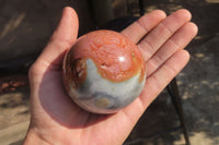 Polished Polychrome Jasper Spheres x 3 From Mahajanga, Madagascar - Toprock Gemstones and Minerals 