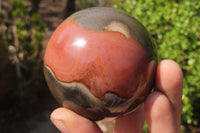 Polished Polychrome Jasper Spheres x 3 From Mahajanga, Madagascar - Toprock Gemstones and Minerals 