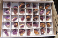Natural Amethystos Amethyst Specimens x 35 From Kwaggafontein, South Africa - Toprock Gemstones and Minerals 