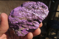 Natural Metallic Purpurite Cobbed Specimens x 6 From Erongo, Namibia - Toprock Gemstones and Minerals 