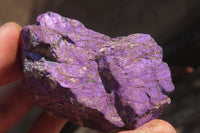 Natural Metallic Purpurite Cobbed Specimens x 6 From Erongo, Namibia - Toprock Gemstones and Minerals 