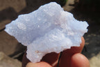 Natural Etched Blue Chalcedony Specimens x 35 From Nsanje, Malawi - Toprock Gemstones and Minerals 