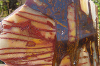 Polished On One Side Nguni Jasper Specimens x 2 From Prieska, South Africa - Toprock Gemstones and Minerals 