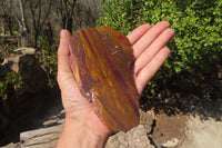 Polished On One Side Nguni Jasper Specimens x 2 From Prieska, South Africa - Toprock Gemstones and Minerals 