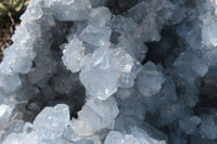 Natural Celestite Geode Specimen x 1 From Sakoany, Madagascar - Toprock Gemstones and Minerals 