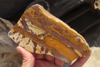 Polished On One Side Nguni Jasper Specimens x 2 From Prieska, South Africa - Toprock Gemstones and Minerals 