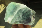 Polished On One Side Watermelon Fluorite Specimens x 4 From Namibia - Toprock Gemstones and Minerals 