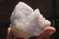 Natural Pineapple Candle Quartz Clusters x 3 From Antsirabe, Madagascar - Toprock Gemstones and Minerals 