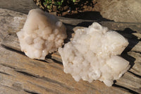 Natural Pineapple Candle Quartz Clusters x 3 From Antsirabe, Madagascar - Toprock Gemstones and Minerals 