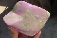 Polished Stichtite Standing Free Forms x 2 From Barberton, South Africa - Toprock Gemstones and Minerals 