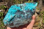 Natural Silica Chrysocolla Specimens x 3 From Kulukuluku, Congo - Toprock Gemstones and Minerals 