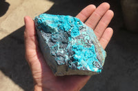 Natural Silica Chrysocolla Specimens x 3 From Kulukuluku, Congo - Toprock Gemstones and Minerals 