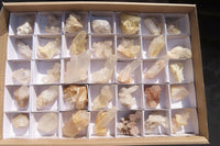 Natural Clear Quartz Clusters x 35 From Anzojorabe, Madagascar - Toprock Gemstones and Minerals 