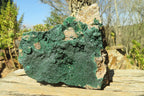 Natural Crystalline Malachite Specimens x 2 From Kasompe, Congo - Toprock Gemstones and Minerals 