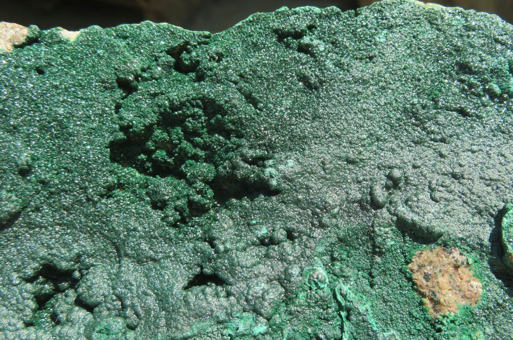 Natural Crystalline Malachite Specimens x 2 From Kasompe, Congo - Toprock Gemstones and Minerals 