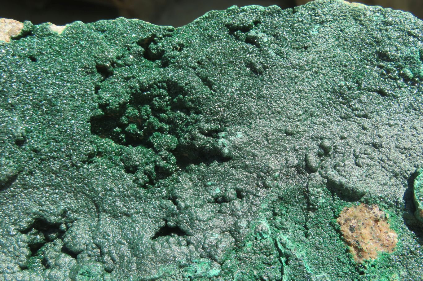 Natural Crystalline Malachite Specimens x 2 From Kasompe, Congo - Toprock Gemstones and Minerals 