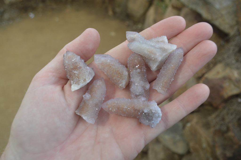 Natural Ametrine Spirit Quartz Crystals x 35 From Boekenhouthoek, South Africa - Toprock Gemstones and Minerals 