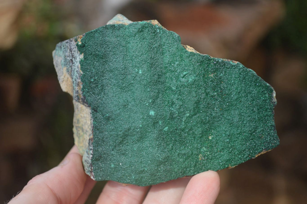 Natural Crystalline Malachite Specimens x 6 From Kasompe, Congo - Toprock Gemstones and Minerals 