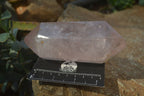 Polished Rose Quartz Double Terminated Crystals x 3 From Madagascar - Toprock Gemstones and Minerals 
