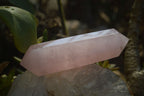 Polished Rose Quartz Double Terminated Crystals x 3 From Madagascar - Toprock Gemstones and Minerals 
