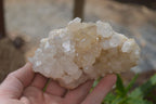 Natural Clear Quartz Clusters x 6 From Mpika, Zambia - Toprock Gemstones and Minerals 