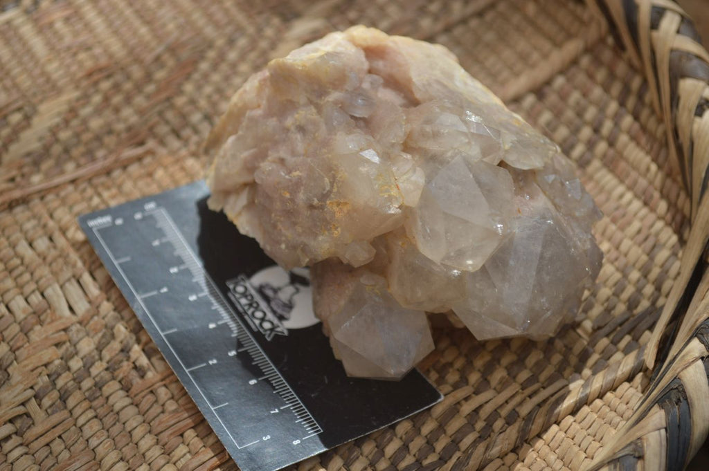Natural Quartz Clusters x 2 From Luena, Congo - Toprock Gemstones and Minerals 