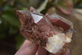 Natural Red Hematoid Quartz Clusters x 2 From Karoi, Zimbabwe - Toprock Gemstones and Minerals 