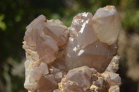 Natural Red Hematoid Quartz Clusters x 2 From Karoi, Zimbabwe - Toprock Gemstones and Minerals 