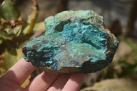 Natural Shattuckite Specimens x 4 From Kaokoveld, Namibia - Toprock Gemstones and Minerals 