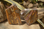 Polished On One Side Nguni Jasper Specimens x 2 From Prieska, South Africa - Toprock Gemstones and Minerals 