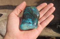 Polished Shattuckite Free Forms x 7 From Kaokoveld, Namibia - Toprock Gemstones and Minerals 