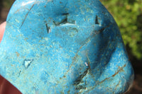 Polished Shattuckite Free Forms x 7 From Kaokoveld, Namibia - Toprock Gemstones and Minerals 