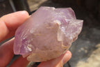 Natural Window Amethyst Crystals x 5 From Ambatondrazaka, Madagascar - Toprock Gemstones and Minerals 