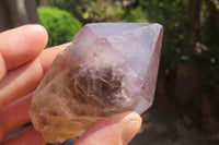 Natural Window Amethyst Crystals x 5 From Ambatondrazaka, Madagascar - Toprock Gemstones and Minerals 