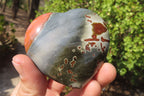 Polished Polychrome Jasper Hearts x 6 From Mahajanga, Madagascar - Toprock Gemstones and Minerals 