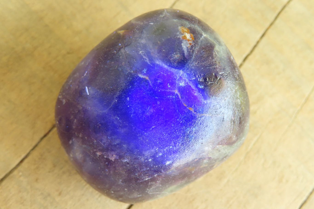 Polished Watermelon Fluorite Free Forms x 8 From Uis, Namibia - Toprock Gemstones and Minerals 