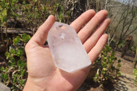 Polished Clear Quartz Points x 6 From Madagascar - Toprock Gemstones and Minerals 