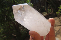 Polished Clear Quartz Points x 6 From Madagascar - Toprock Gemstones and Minerals 