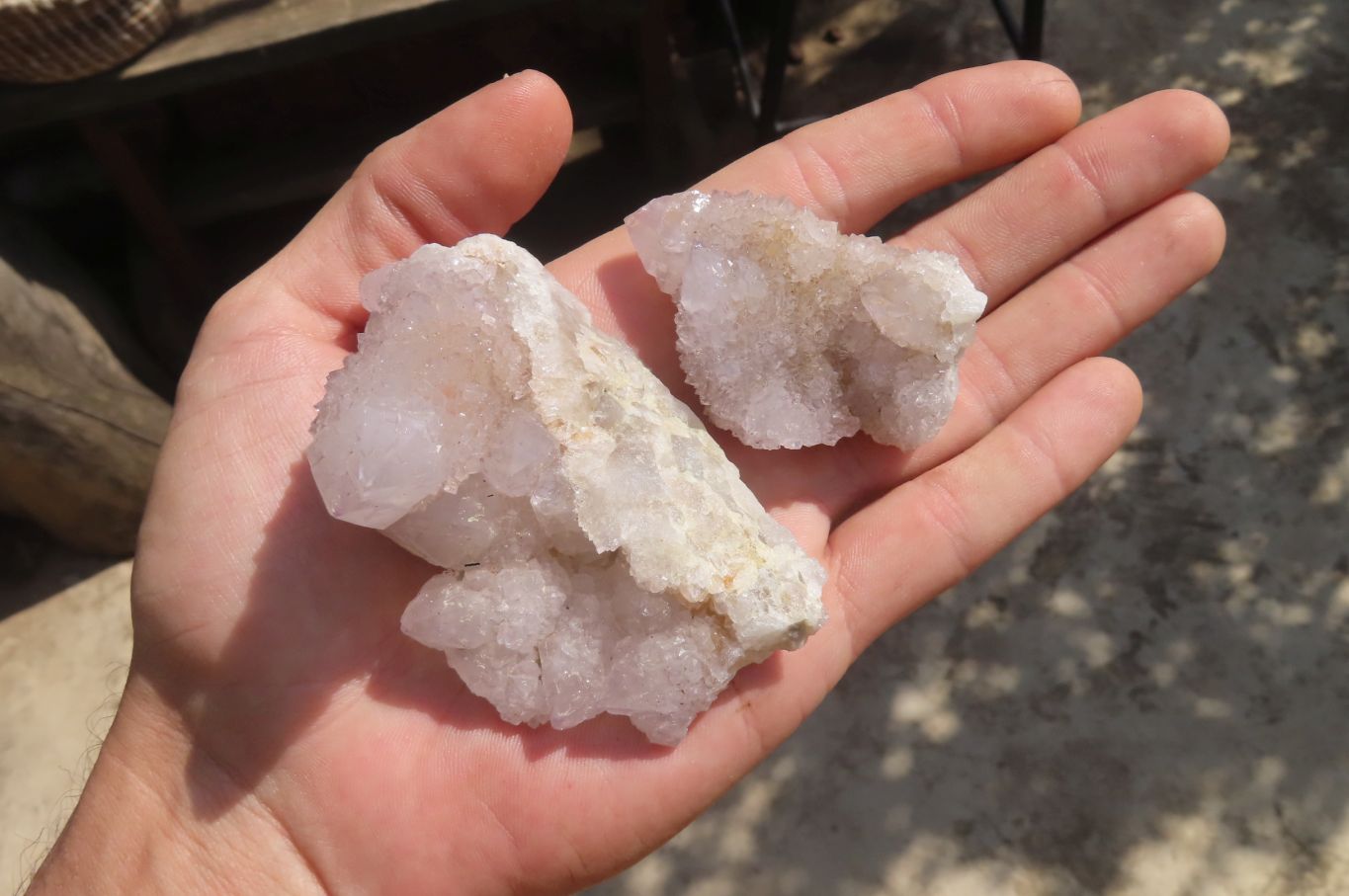 Natural Spirit Quartz Clusters x 12 From Boekenhouthoek, South Africa - Toprock Gemstones and Minerals 