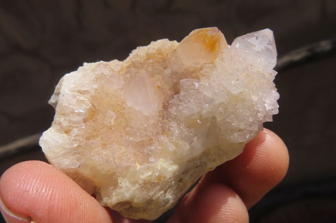Natural Spirit Quartz Clusters x 12 From Boekenhouthoek, South Africa - Toprock Gemstones and Minerals 