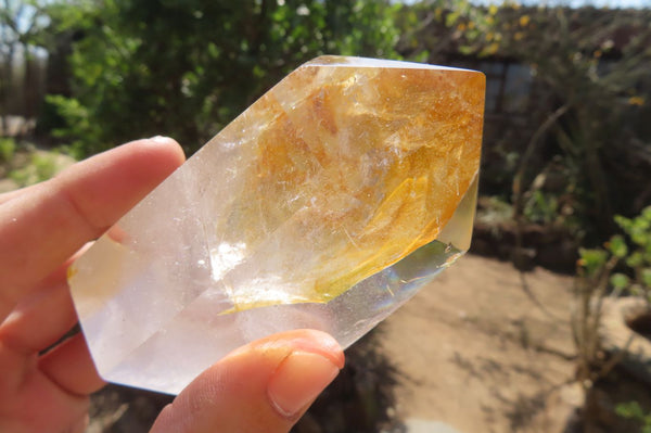 Polished Mixed Quartz Points x 4 From Madagascar - Toprock Gemstones and Minerals 