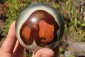 Polished Polychrome Jasper Spheres x 3 From Madagascar - Toprock Gemstones and Minerals 