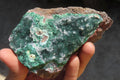 Natural Chrysocolla With Malachite & Salrose Dolomite Specimens x 4 From Congo - Toprock Gemstones and Minerals 