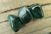 Polished Flower Banded Malachite Free Forms x 35 From Congo - Toprock Gemstones and Minerals 