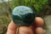 Polished Flower Banded Malachite Free Forms x 35 From Congo - Toprock Gemstones and Minerals 