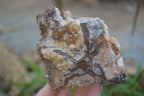 Natural Limonite Quartz Clusters x 4 From Solwezi, Zambia - Toprock Gemstones and Minerals 