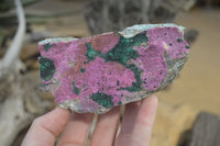 Natural Salrose Cobaltion Dolomite Specimens x 3 From Kakanda, Congo - Toprock Gemstones and Minerals 