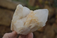 Natural Cascading Candle Quartz Clusters x 4 From Antsirabe, Madagascar - Toprock Gemstones and Minerals 