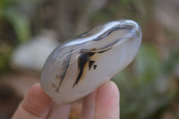 Polished Dendritic Agate Standing Free Forms x 6 From Madagascar - Toprock Gemstones and Minerals 