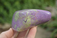 Polished Stichtite Free Forms x 2 From Barberton, South Africa - Toprock Gemstones and Minerals 